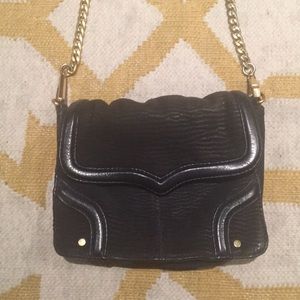 Mini Rebecca Minkoff navy purse